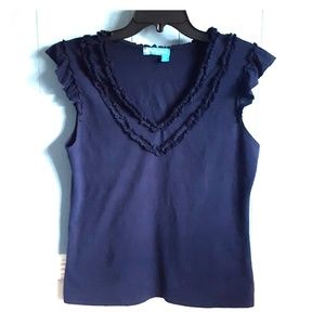 Fresh Produce cotton ruffle top